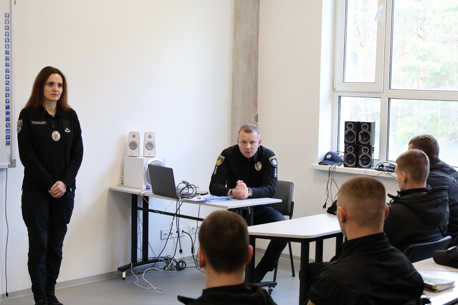 Зустріч курсантів наукового гуртка «Детектив» з працівником Департаменту кіберполіції НПУ