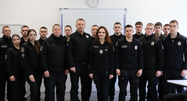 Зустріч курсантів наукового гуртка «Детектив» з працівником Департаменту кіберполіції НПУ