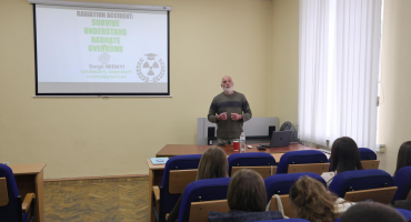 Від Чорнобиля до Фукусіми: студенти ННІПП НАВС поспілкувалися з ліквідатором і науковцем Сергієм Мирним