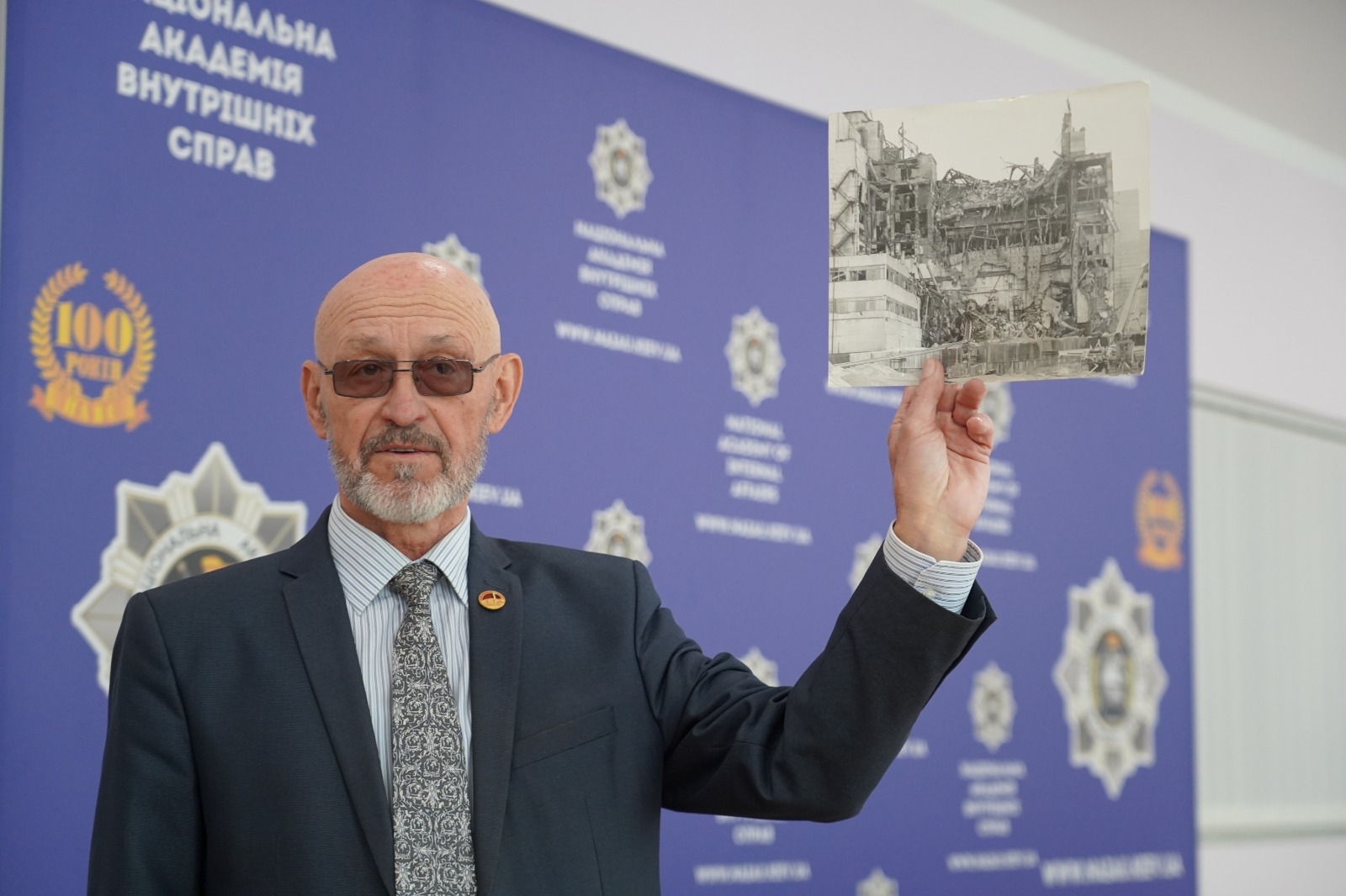 Пам’ять і досвід: у НАВС вшанували 40-ві роковини Чорнобильської трагедії