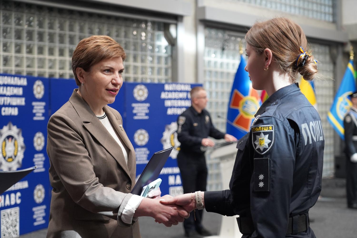 У Національній академії внутрішніх справ відбувся випуск офіцерів поліції