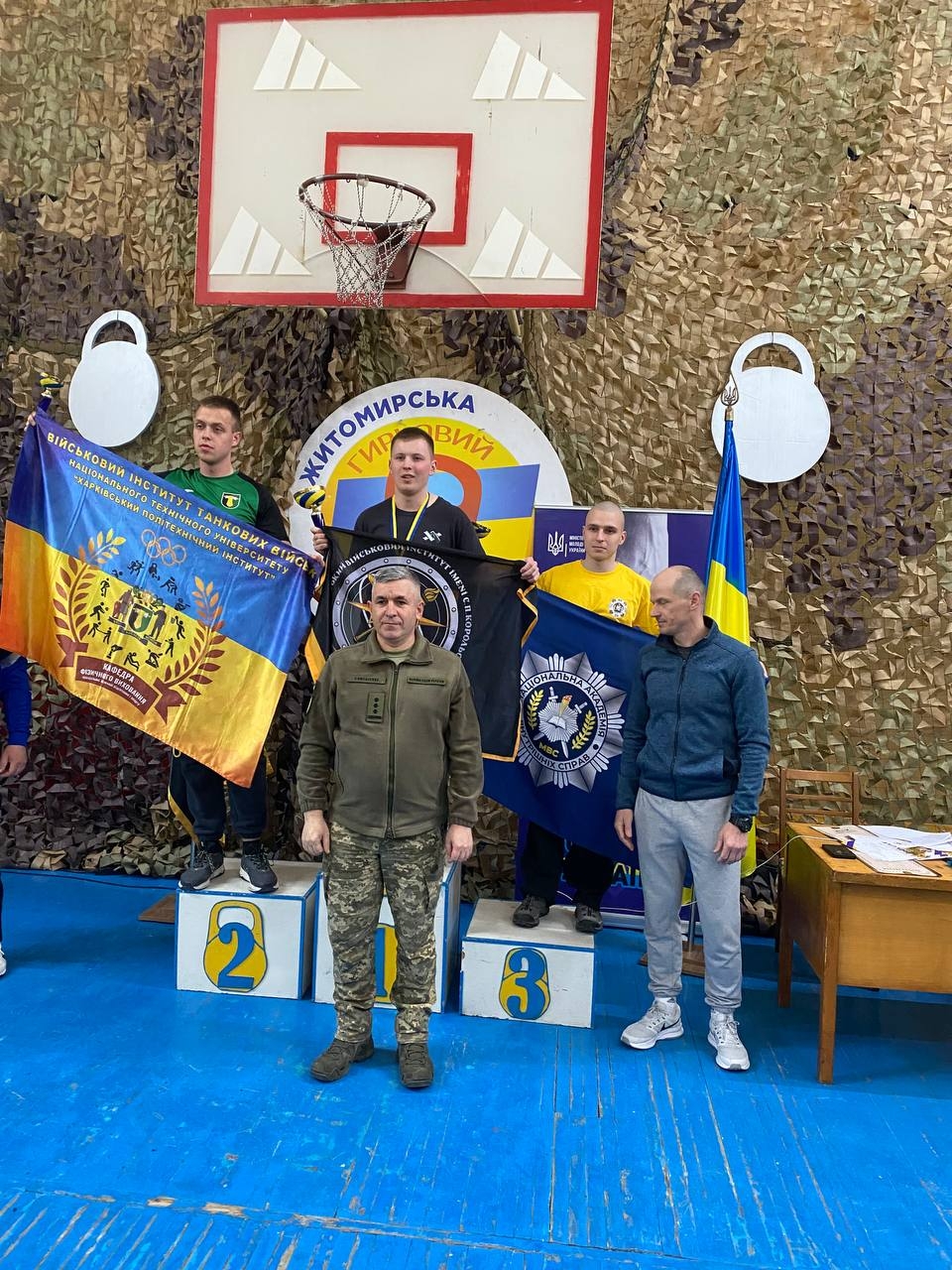 Курсанти НАВС призери чемпіонату України серед студентів ЗВО з гирьового спорту