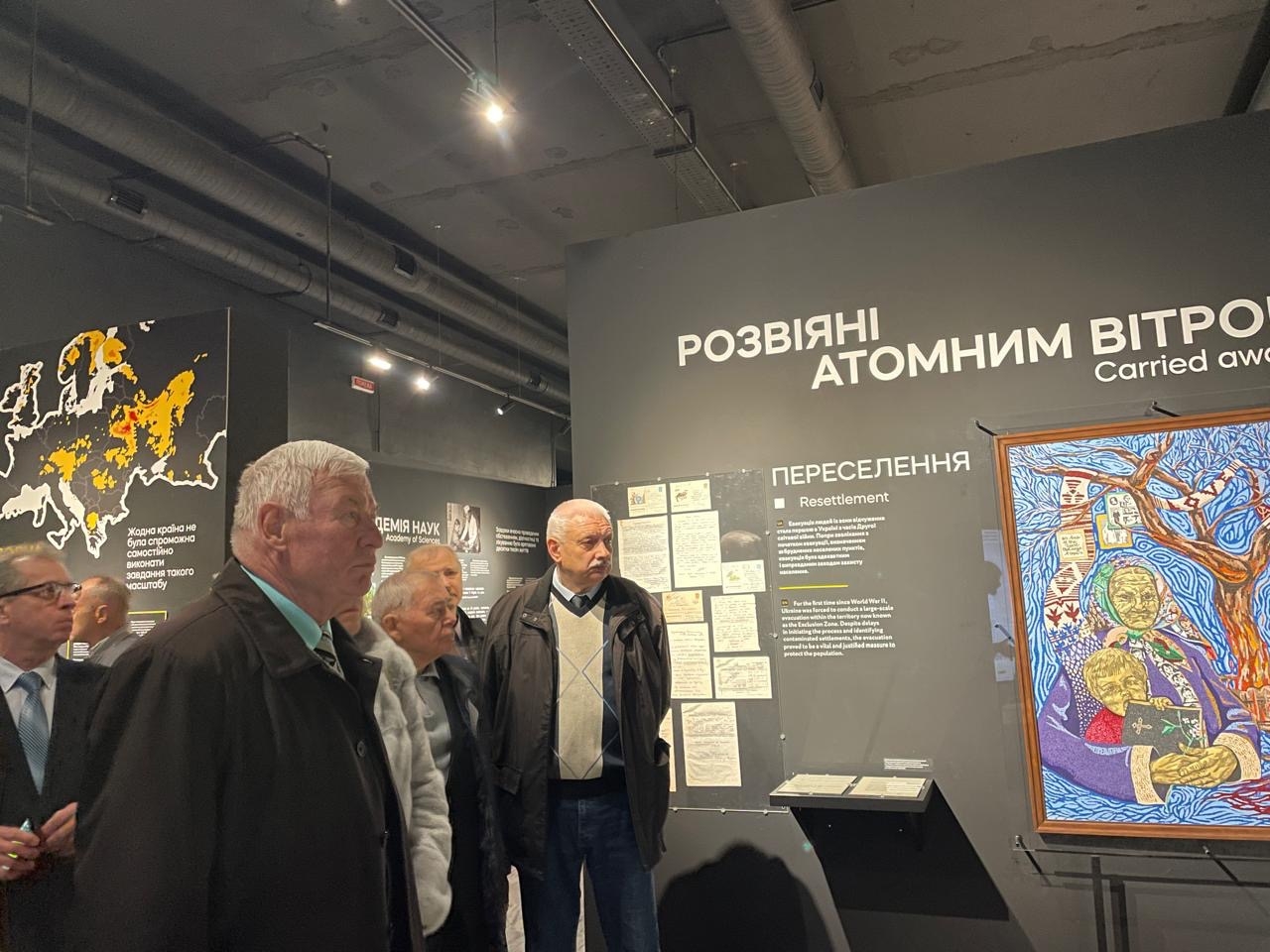 Представники НАВС — ліквідатори ЧАЕС відвідали оновлений музей «Чорнобиль» 