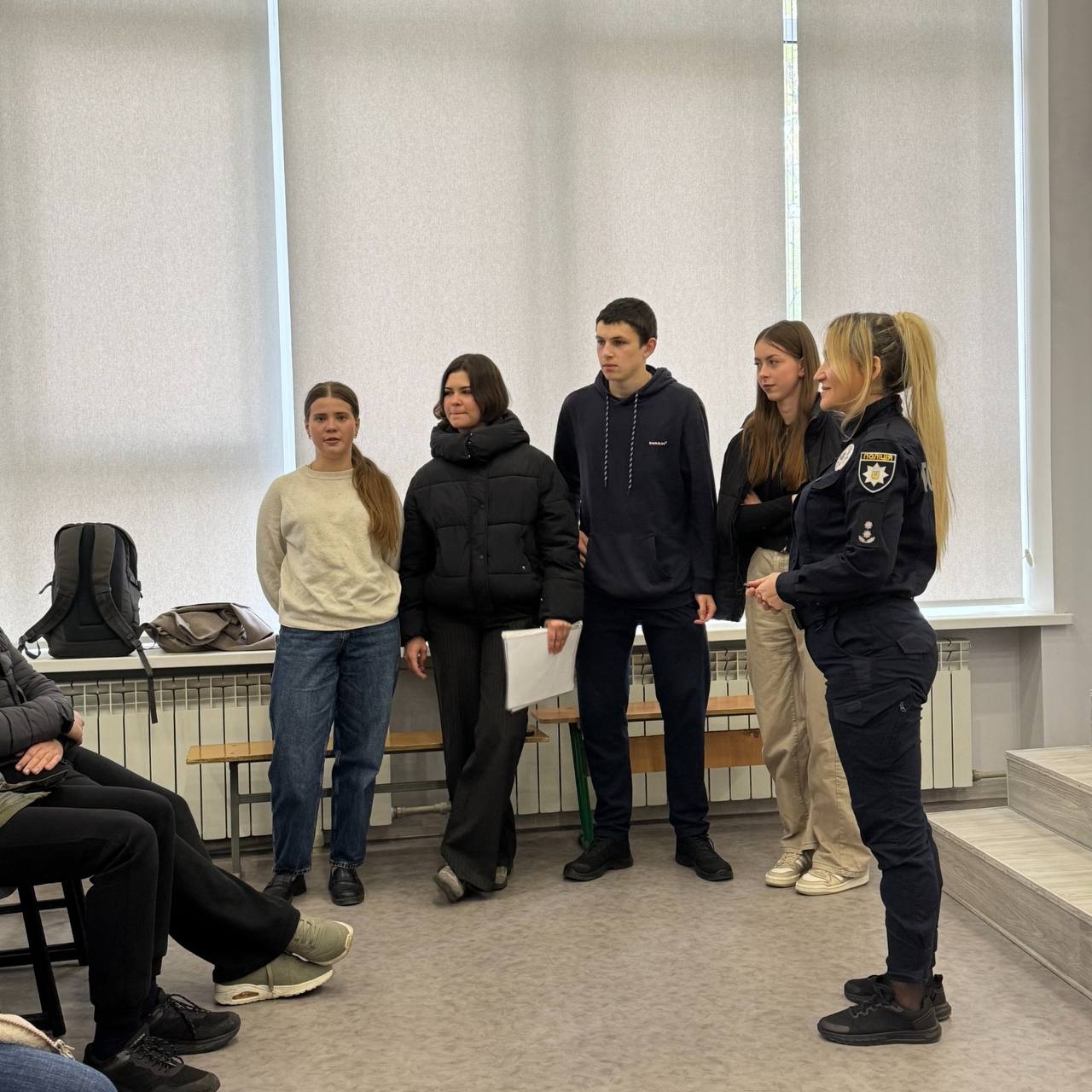 Юрклініка НАВС долучилася до проведення антинаркотичних заходів для учнів київських шкіл