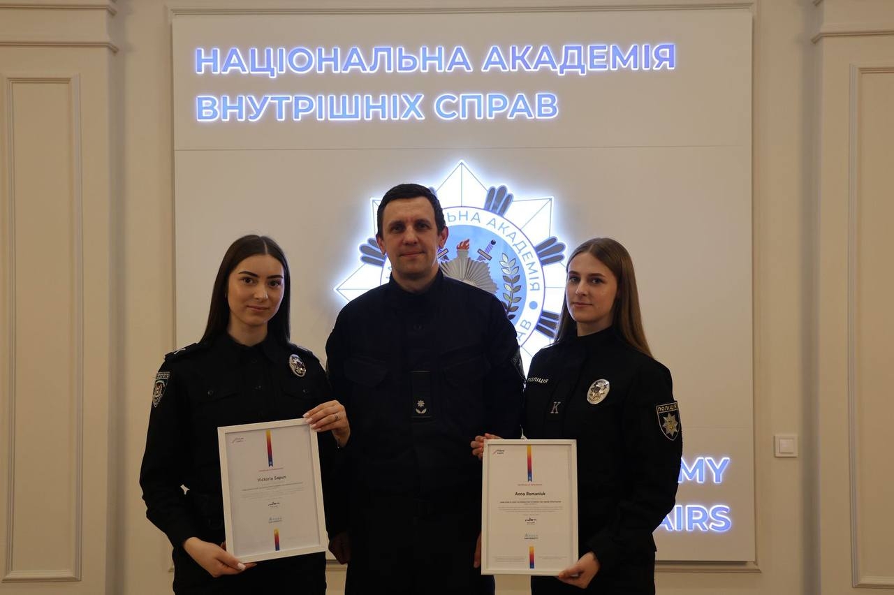 Учасники наукового гуртка НАВС пройшли міжнародні освітні курси