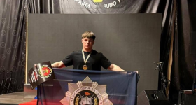 Курсант ННЕКІ НАВС виборов бронзу на чемпіонаті України із сумо