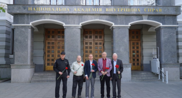 Представники НАВС долучилися до вшанування героїв Другої світової війни