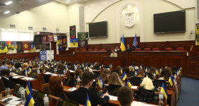 Євроінтеграційні вихідні: голова Ради молодих вчених  і представниця студентського самоврядування ННІПП відвідали Київську міську раду