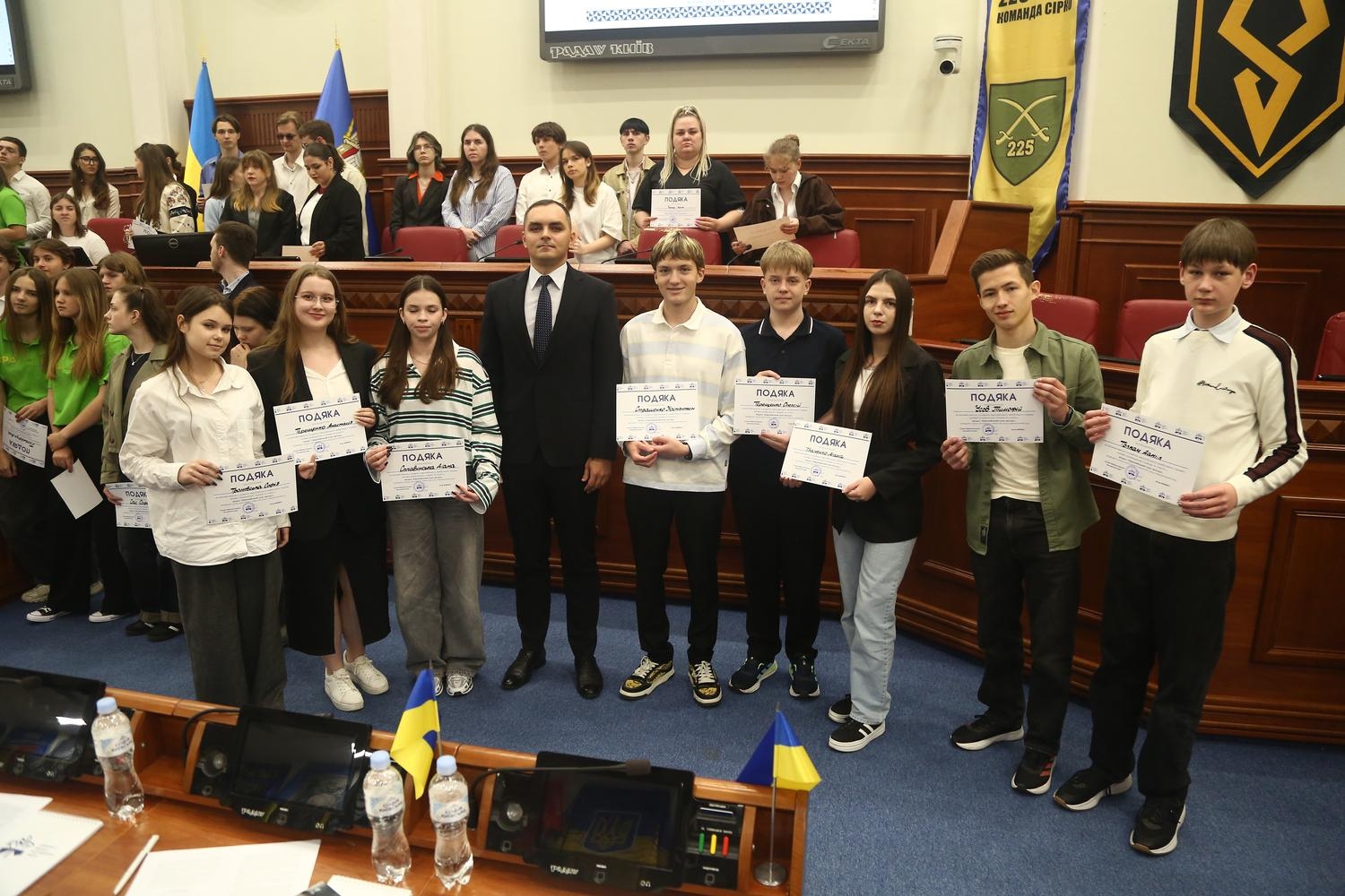 Євроінтеграційні вихідні: голова Ради молодих вчених  і представниця студентського самоврядування ННІПП відвідали Київську міську раду