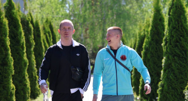 Бовар Ханаков зустрівся з курсантами НАВС і провів тренування