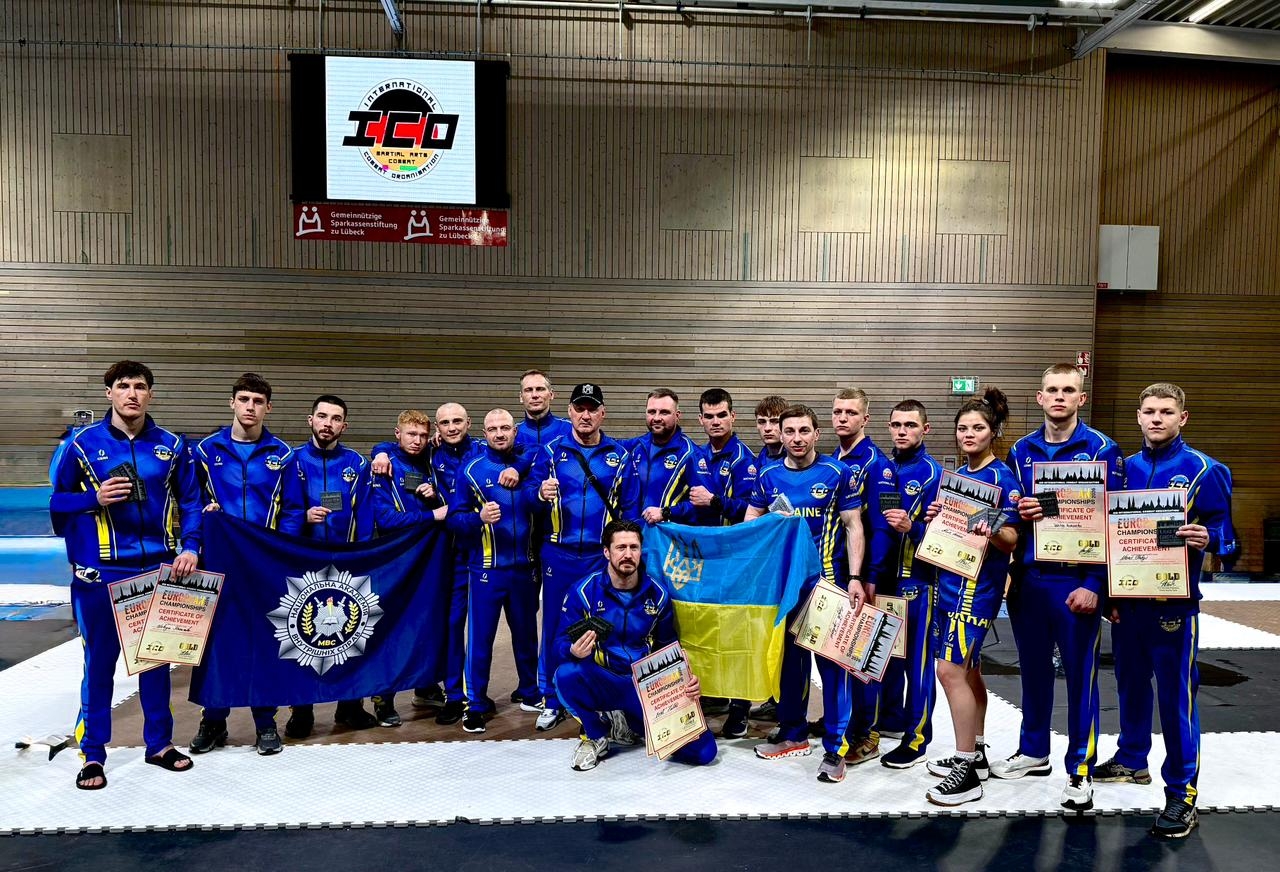 Представники НАВС у складі Національної збірної посіли призові місця на чемпіонати Європи з бойових мистецтв