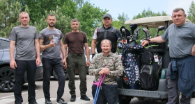 Раджу всім спробувати”: ветеран про реабілітацію через гольф