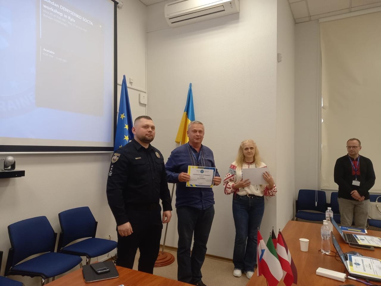 Участь представника НАВС у тренінгу EUAM щодо впровадження моделі Intelligence-Led Policing
