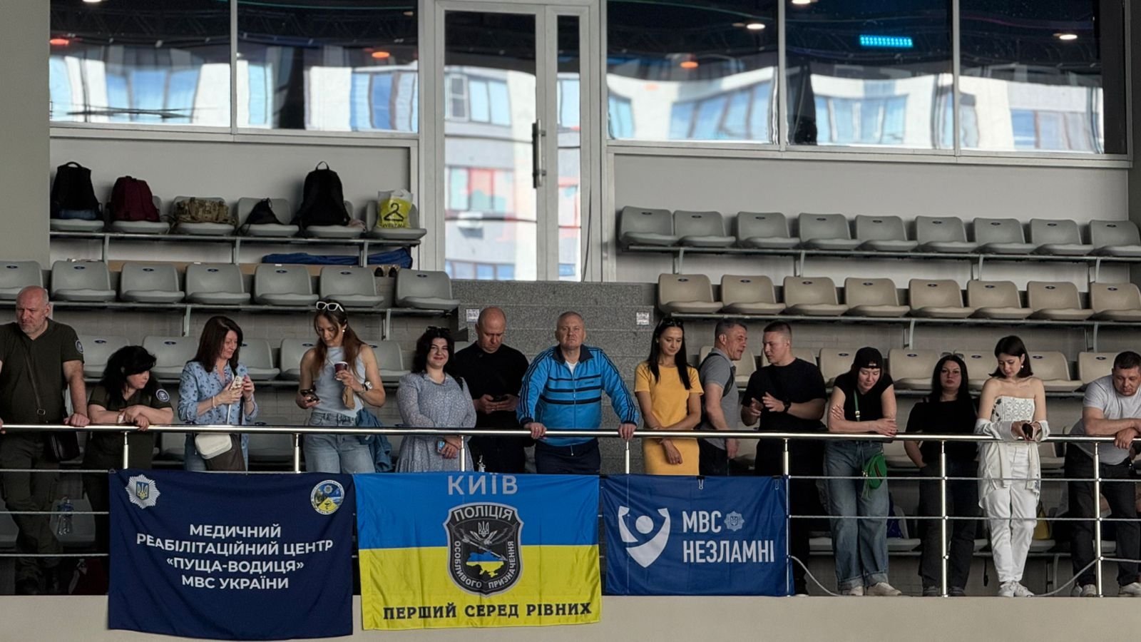 У Києві відбулися змагання з плавання серед ветеранів «Кубок МВС Незламні»