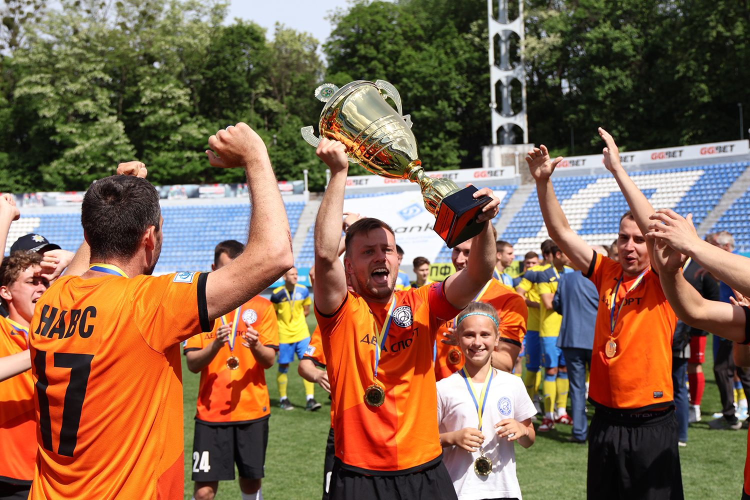 Збірна НАВС — переможець Чемпіонату міста Києва з футболу