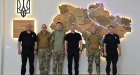 Офіцери НАВС відбули для проходження служби до підрозділів Національної поліції в прифронтових районах