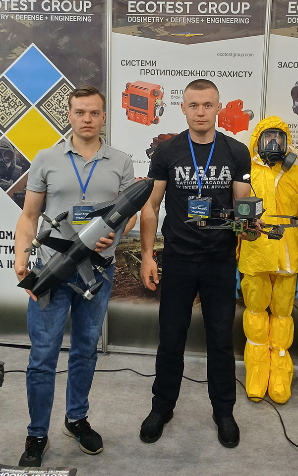 Участь представників кафедри тактичної підготовки ННІПД НАВС у спеціальній міжнародній виставці систем охорони та безпеки