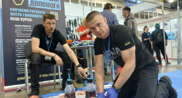Участь представників кафедри тактичної підготовки ННІПД НАВС у спеціальній міжнародній виставці систем охорони та безпеки