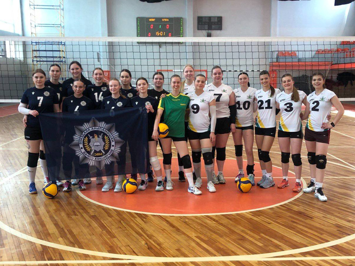 Команда НАВС виборола бронзу на Універсіаді міста Києва з волейболу