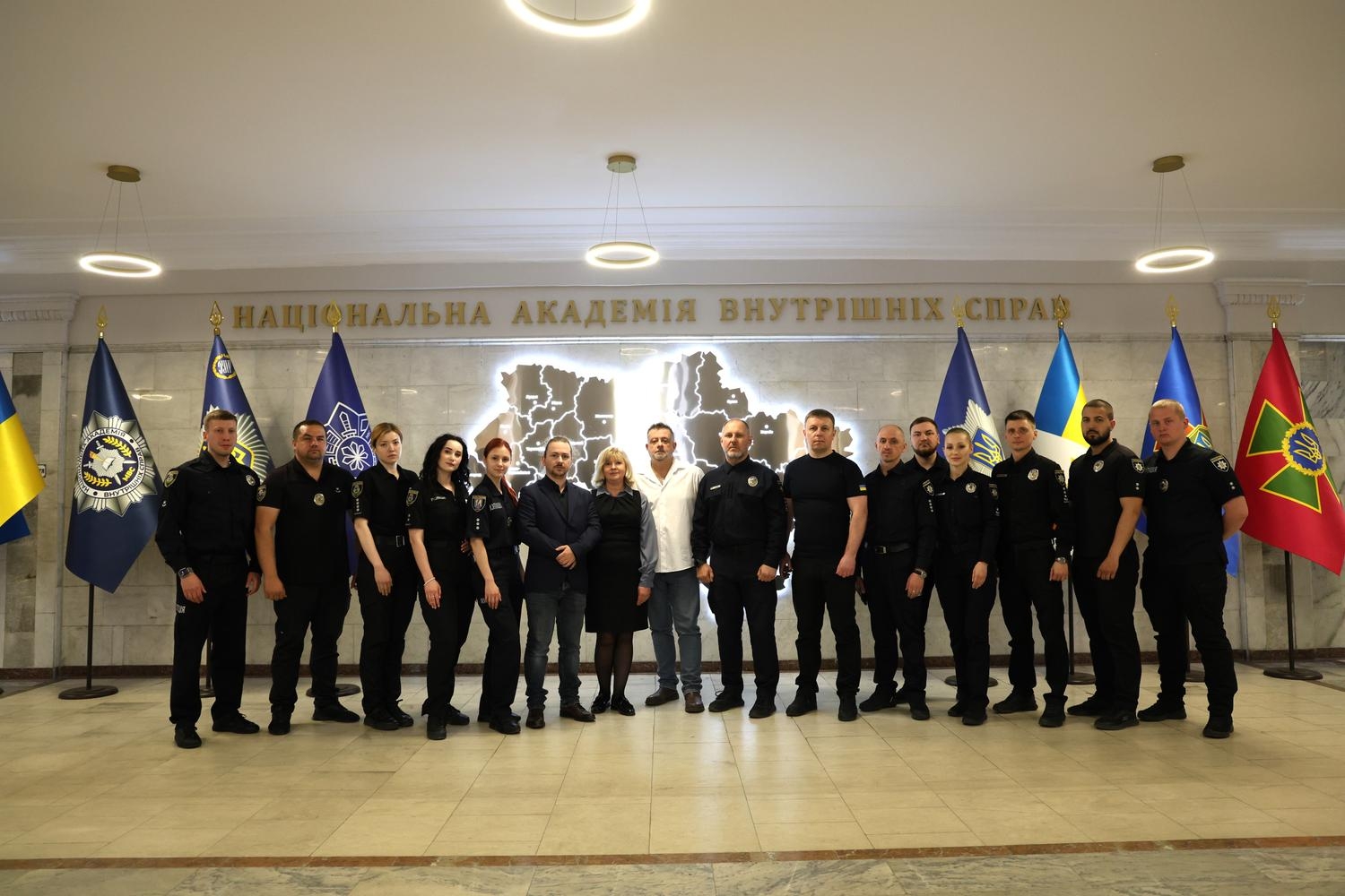 На базі НАВС пройшов міжнародний тренінг з протидії торгівлі людьми