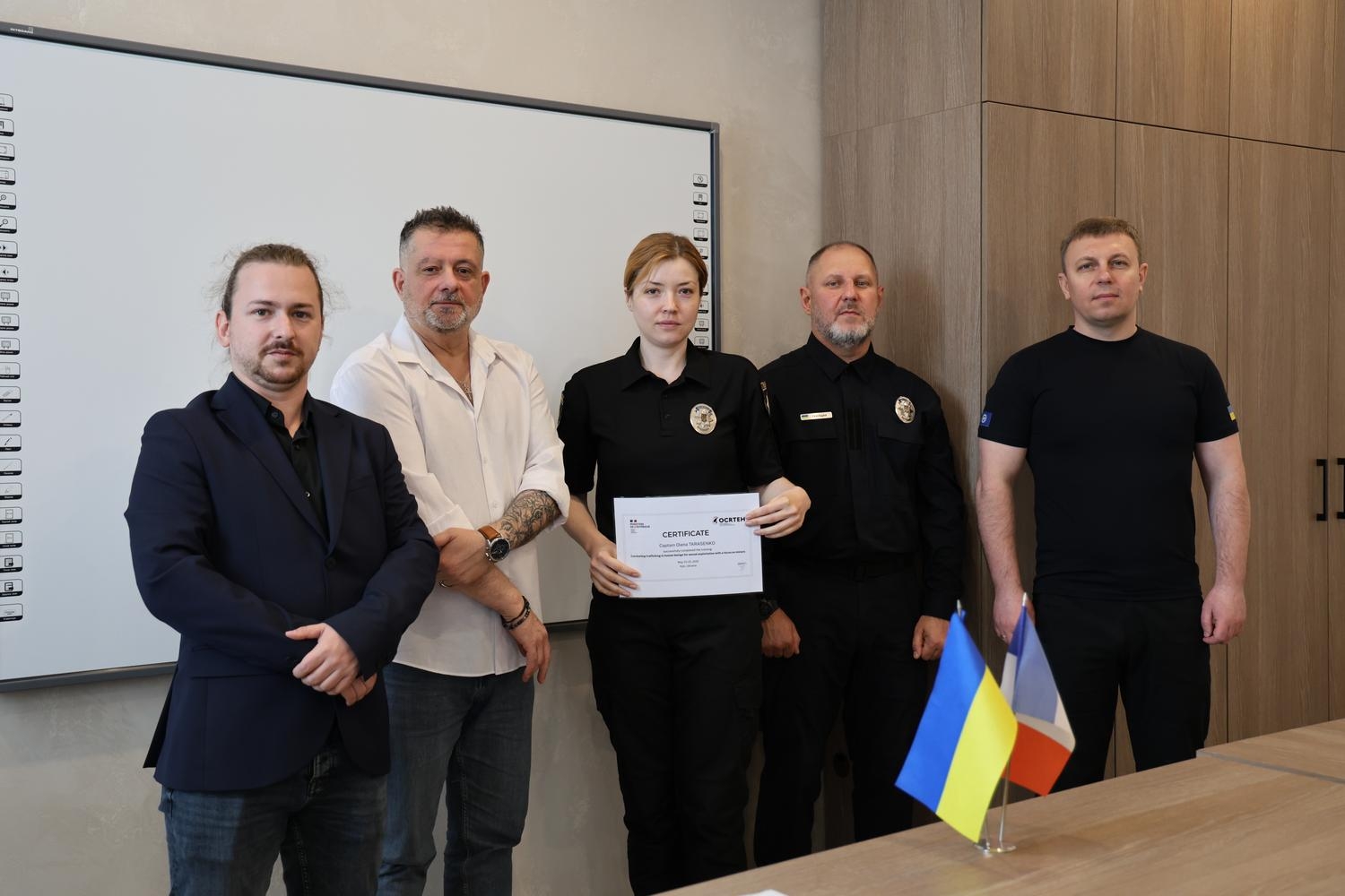 На базі НАВС пройшов міжнародний тренінг з протидії торгівлі людьми