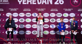 Здобувач вищої освіти НАВС став бронзовим призером Чемпіонату Європи з греплінгу