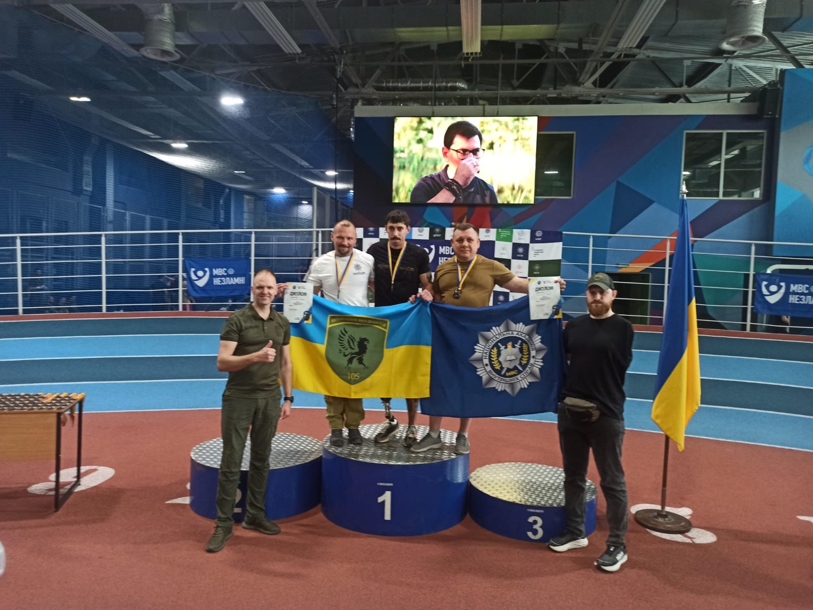 Представники академії – чемпіони та призери відкритого Кубка МВС України з гирьового спорту