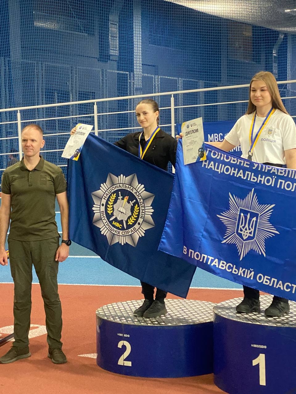 Представники академії – чемпіони та призери відкритого Кубка МВС України з гирьового спорту