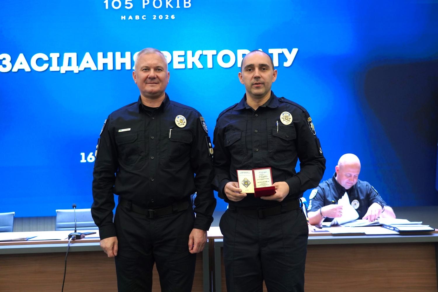 На ректораті НАВС відзначено працівників академії з нагоди 105-річчя закладу