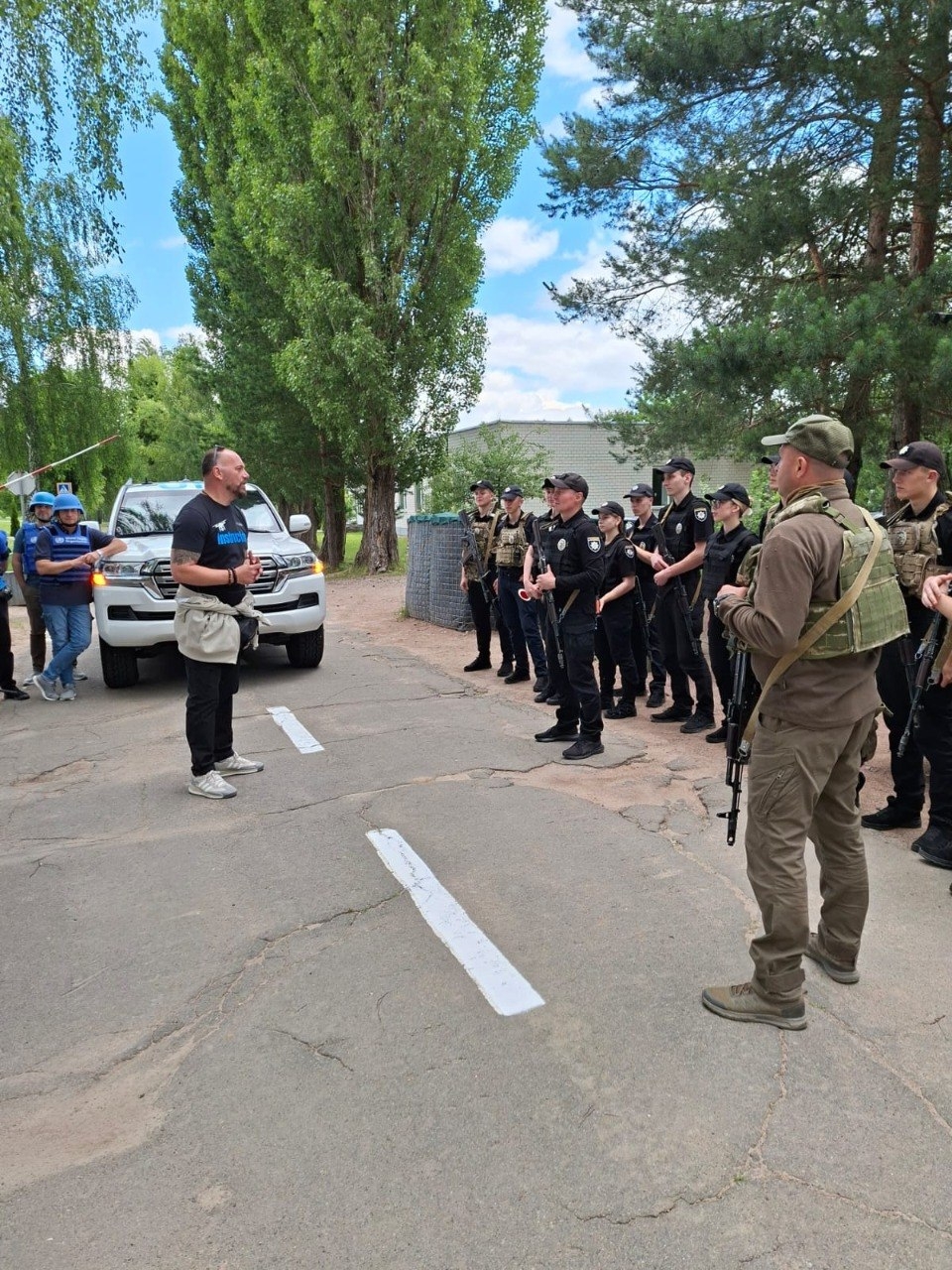 В академії відбулися навчання з безпеки за участю представників ООН