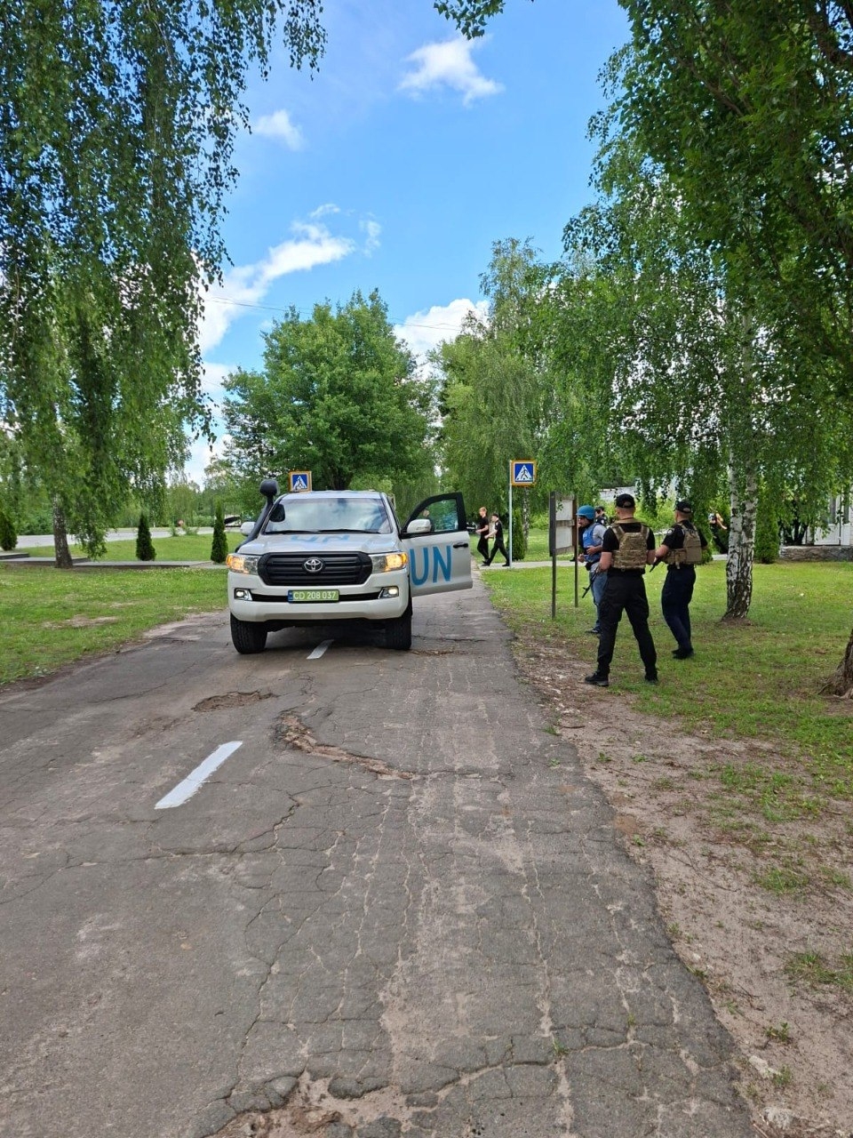 В академії відбулися навчання з безпеки за участю представників ООН