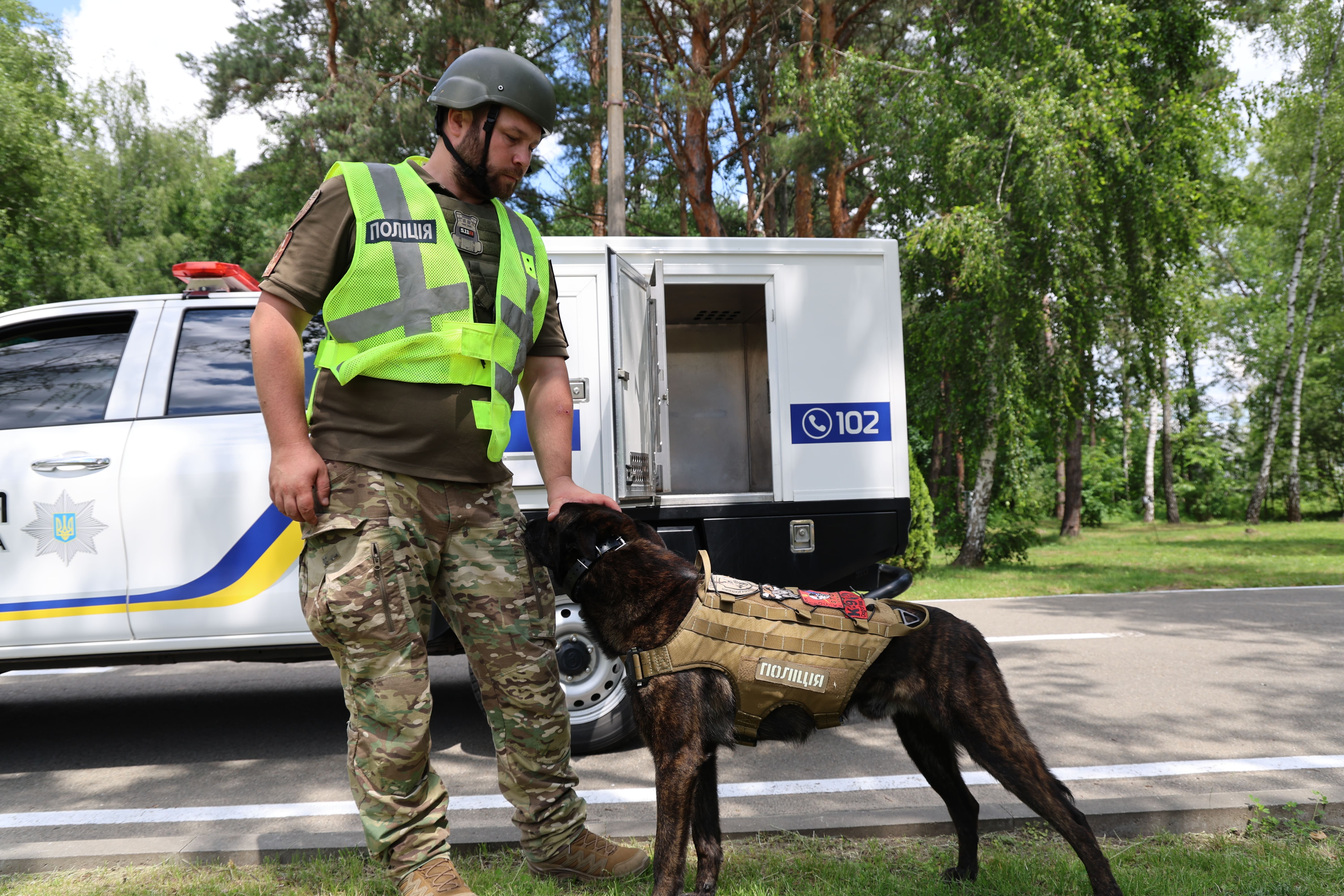У Національній академії внутрішніх справ провели масштабні тактичні навчання