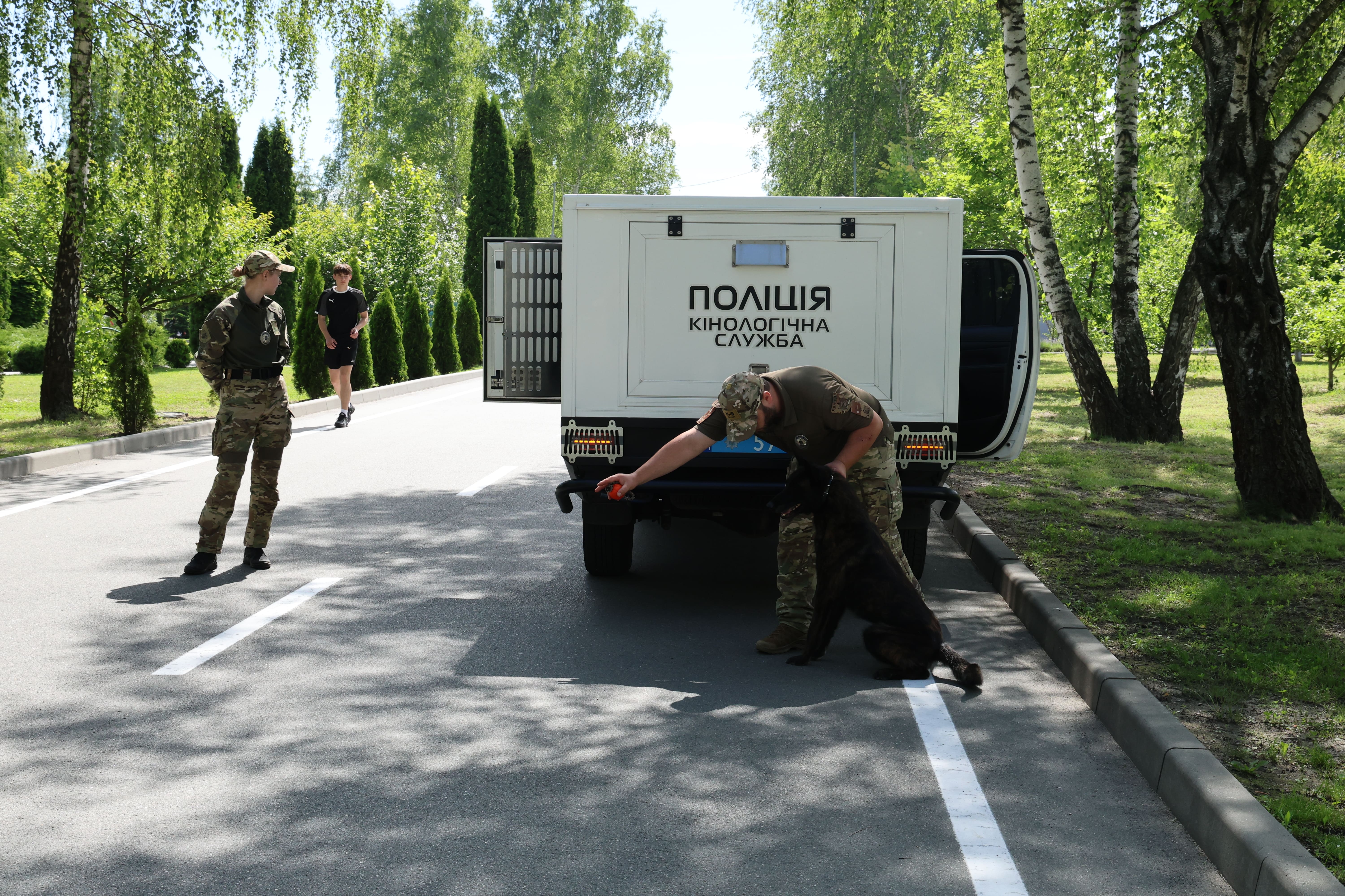 У Національній академії внутрішніх справ провели масштабні тактичні навчання