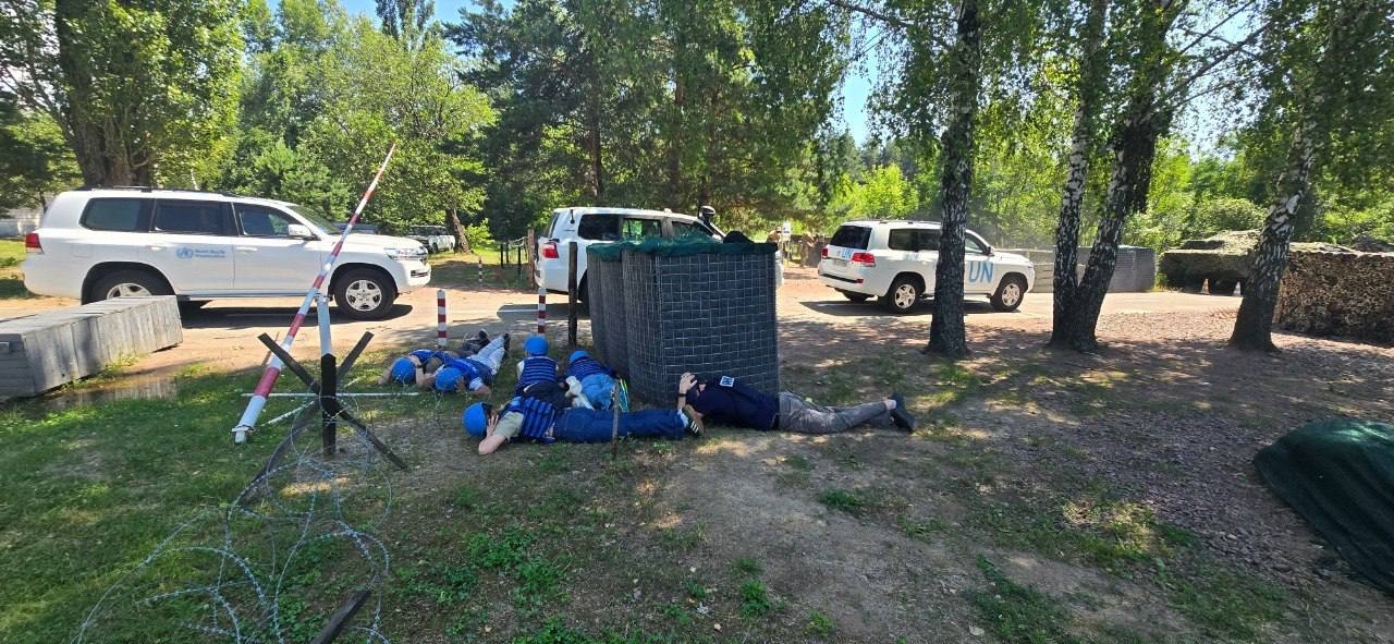 Міжнародний тренінг з безпеки: ООН навчалася в НАВС