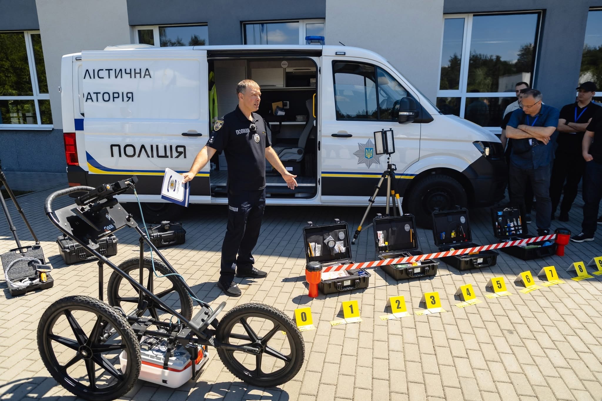 У НАВС відбувся міжнародний практикум Ради Європи з інноваційної криміналістики в умовах війни