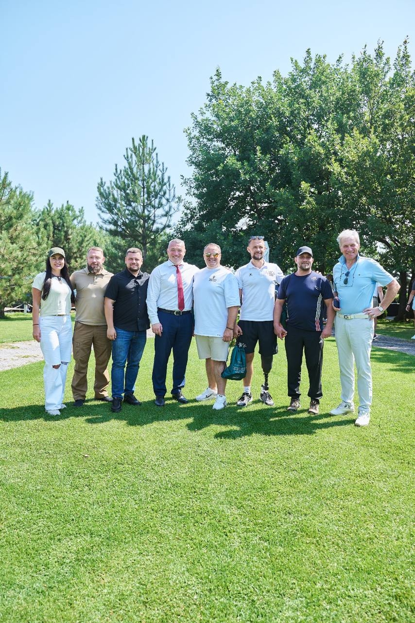 Представник НАВС посів третє місце на турнірі з гольфу для ветеранів війни