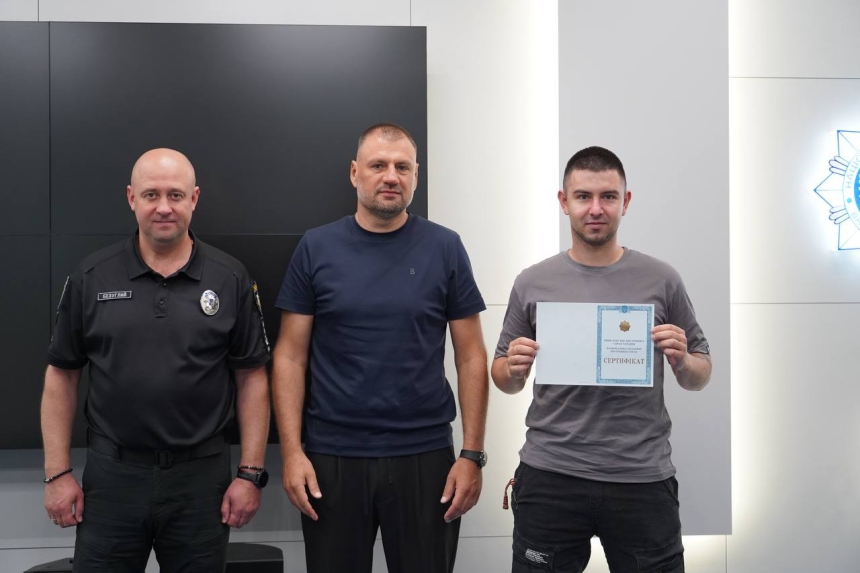 У НАВС завершили підвищення кваліфікації військовослужбовці Центру «Гард»