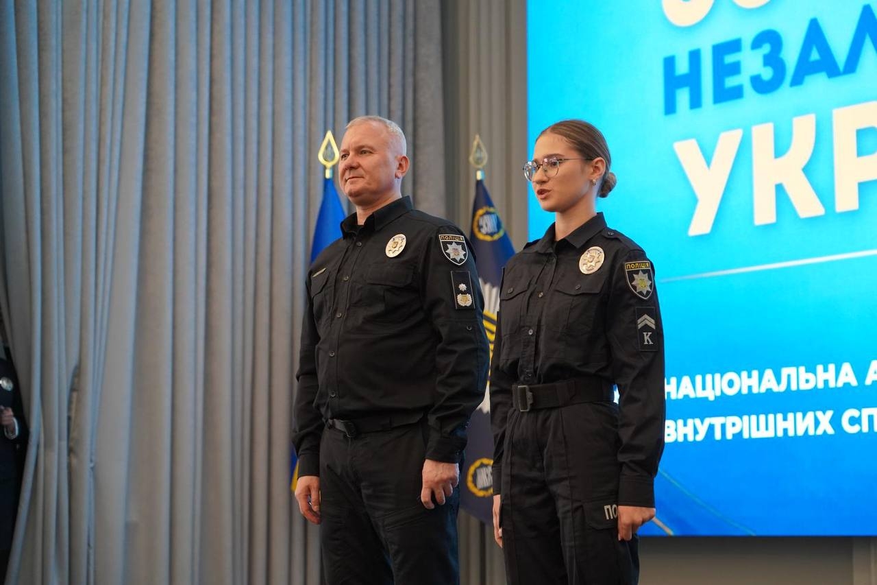 У НАВС відзначили 35-ту річницю незалежності України (ВІДЕО)