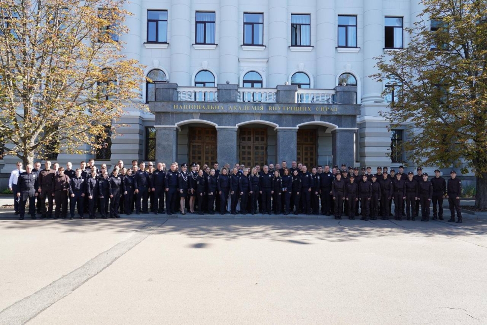 У НАВС відзначили 35-ту річницю незалежності України (ВІДЕО)