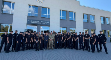 Єдність, мужність і пам’ять: у ННІПД НАВС відбулася зустріч курсантів із захисниками України