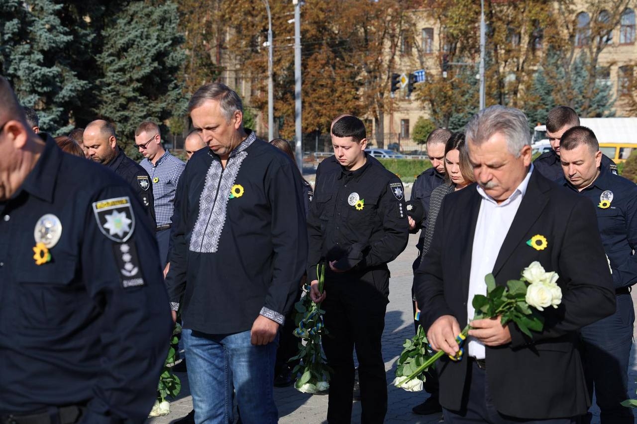 У НАВС віддали шану захисникам України, які загинули за її незалежність (Відео)