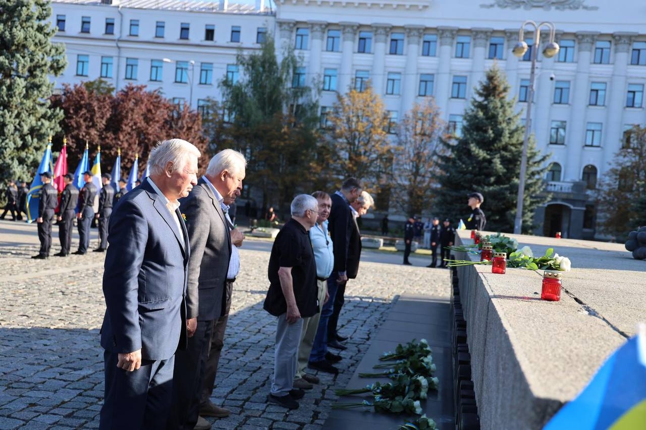 У НАВС віддали шану захисникам України, які загинули за її незалежність (Відео)