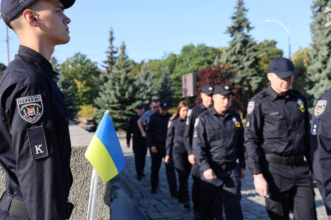 У НАВС віддали шану захисникам України, які загинули за її незалежність (Відео)