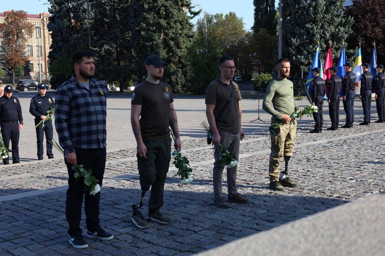 У НАВС віддали шану захисникам України, які загинули за її незалежність (Відео)