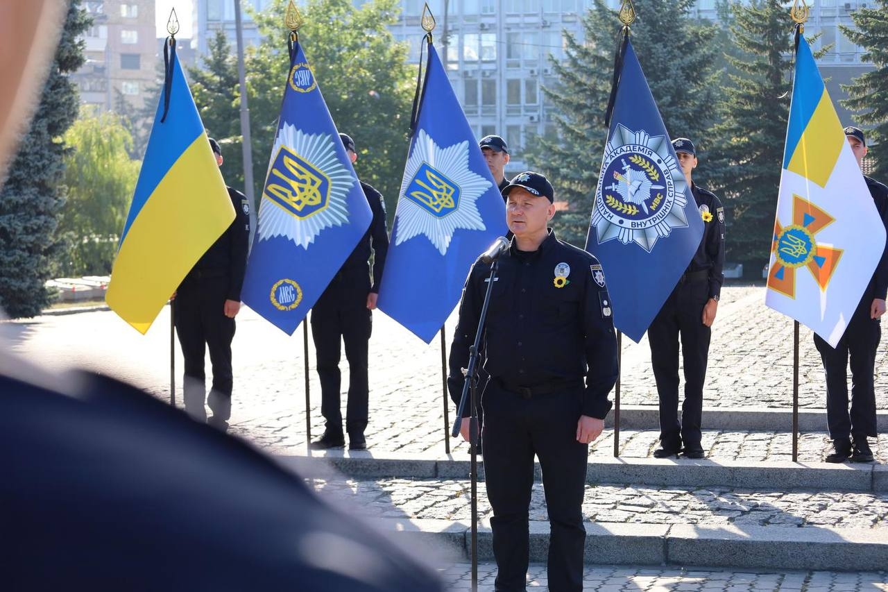 У НАВС віддали шану захисникам України, які загинули за її незалежність (Відео)