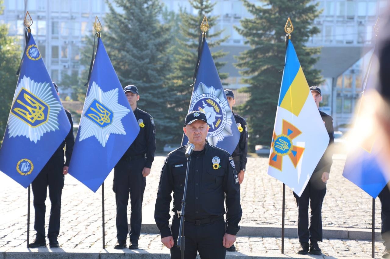 У НАВС віддали шану захисникам України, які загинули за її незалежність (Відео)