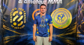 Курсант Олег Стратійчук — чемпіон України з греплінгу