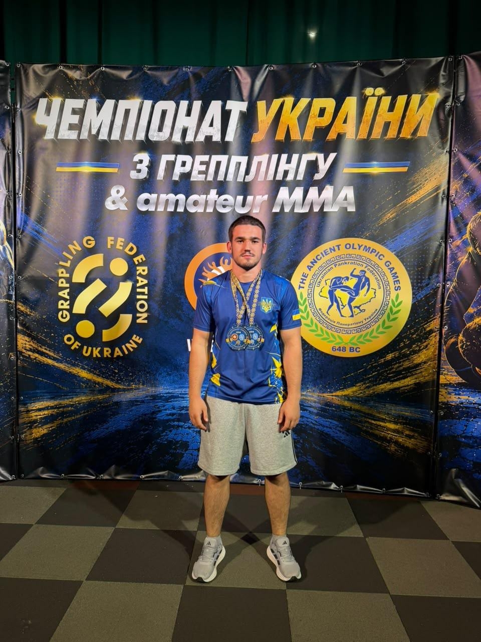 Курсант Олег Стратійчук — чемпіон України з греплінгу