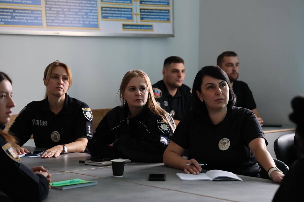 Бінарне заняття для слухачів спеціалізації (перепідготовки) поліцейських підрозділів «Служба освітньої безпеки» 