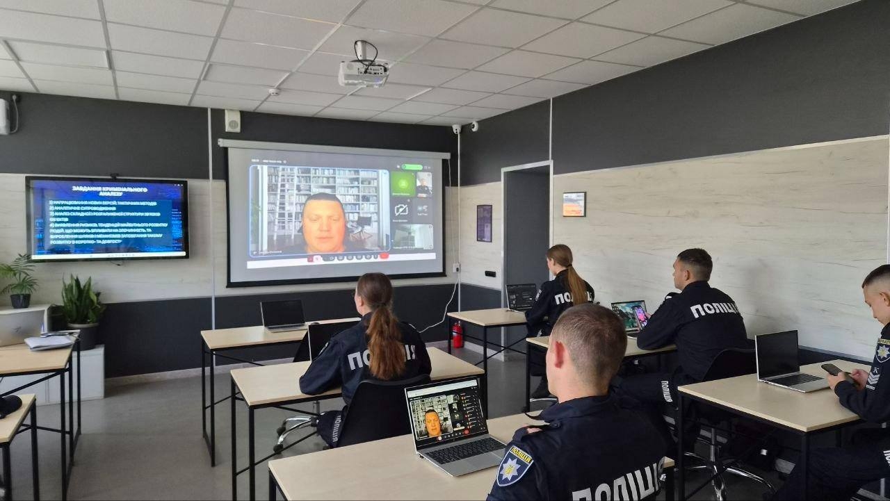 Представник НАВС виступив на експертному інтенсиві з кримінального аналізу